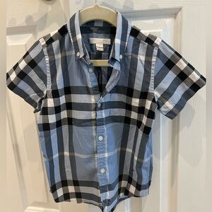Burberry Short Sleeve Button Down